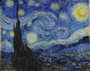 Starry Night min 300x238 - ما علاقة الإبداع بالجنون