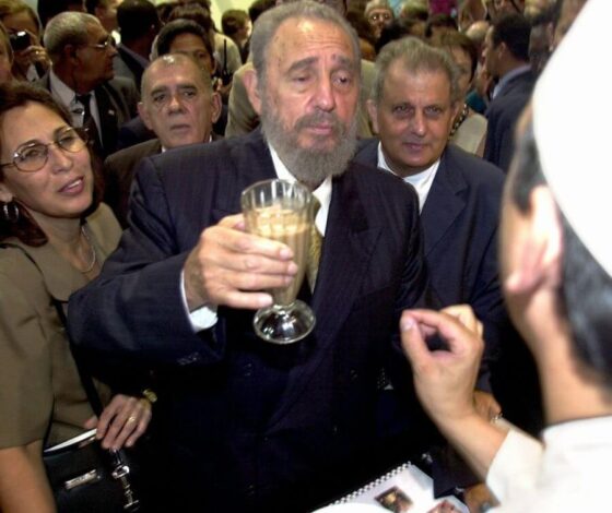 ميلك شيك فيدل كاسترو