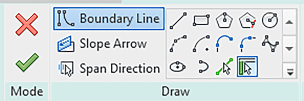 أدوات الرسم في Sketch Tools in Revit