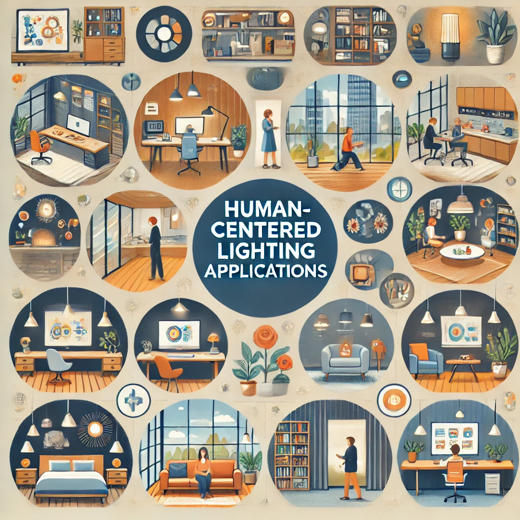 الإضاءة المتمحورة حول الإنسان (HCL) Human Centric Lighting تطبيقات الإضاءة المتمحورة حول الإنسان