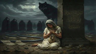 تجوع الحرة ولا تأكل بثدييها تجوع الحرة ولا تأكل بثدييها