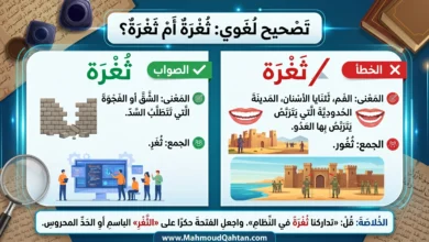 ثُغْرَة بضمّ الثاء لا ثَغْرَة بفتحها ثُغْرَة بضمّ الثاء لا ثَغْرَة بفتحها